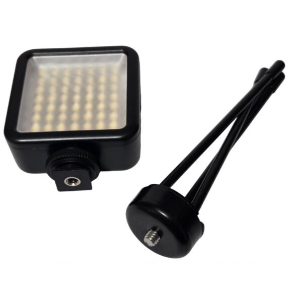 8in Dimmable 5M Light Distance 800Lm LED Video Light + Multi Function Holder,2Pc - Picture 8 of 16